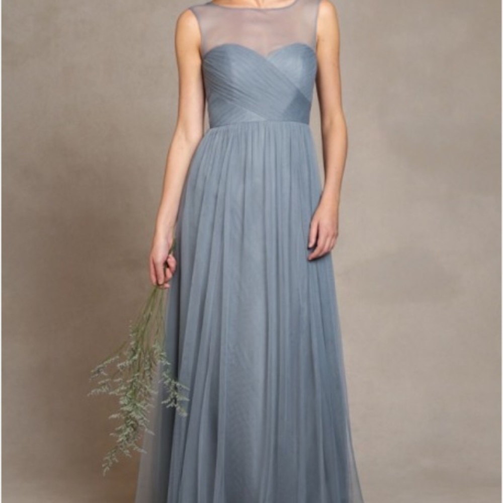 Once-worn Jenny Yoo bridesmaid dress.